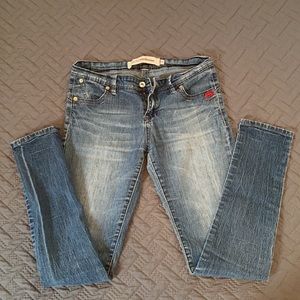 Ecko Red Denim Skinny Jeans